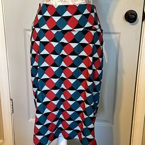 LulaRoe NWT Cassie comfy pencil skirt great for Xmas work night out size XL